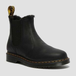 Dr. Martens Faux fur lined ambassador boots in black New in Box